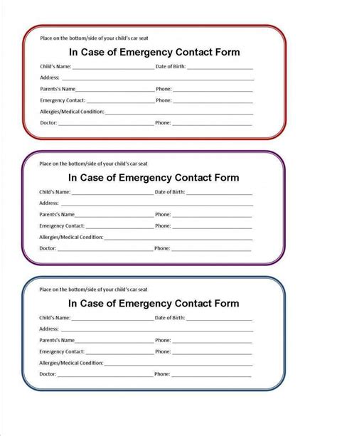 Simply print any of these templates out onto plain paper and decorate to make cute decorations. Identification Card Template Printable - Cards Design ...