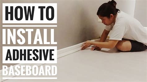 How Much And How To Install Self Adhesive Baseboard Border Moulding