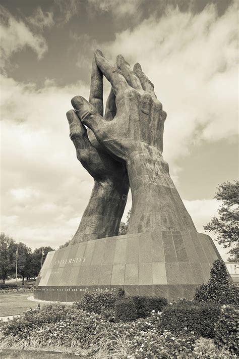 Worlds Largest Praying Hands Sculpture Photograph By Panoramic Images