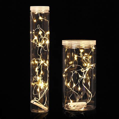 Battery Powered Fairy Lights 6 Sets 30 Mini Leds Warm White On 3 Meter