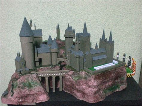 Hogwarts Papercraft Harry Potter Hogwarts Castle Map Printable