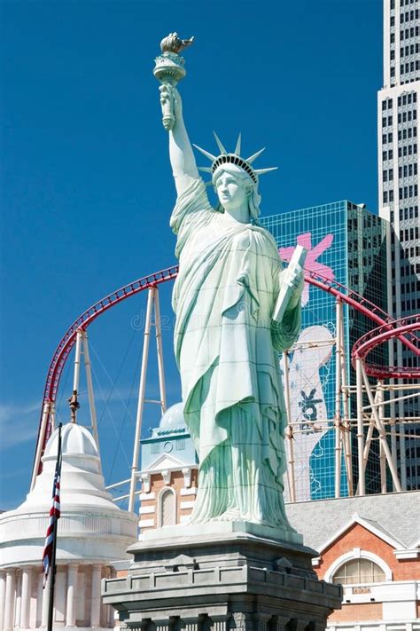 Replica Of The Statue Of Liberty In New York New York On The Las