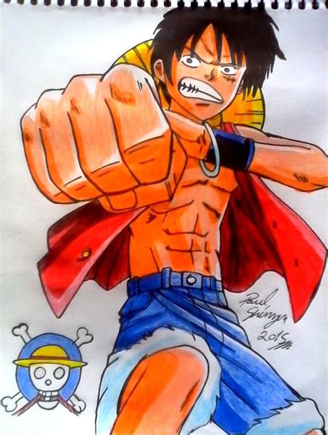 Dibujo Fan Art One Piece A Color Por Shinzen Dibujando