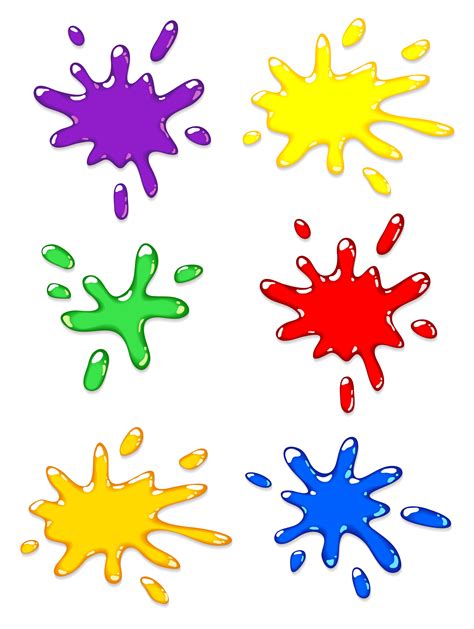 Color Splash Paint Clipart Best