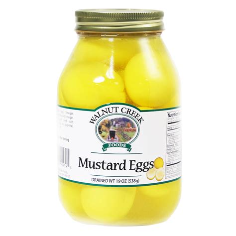 Pickled Eggs Mustard Walnut Creek Cheese