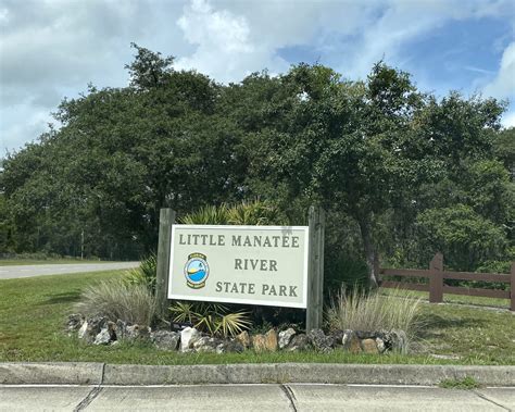 Little Manatee River State Park Florida Lives