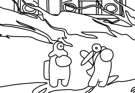 Here's a fun among us coloring page for those of you that aren't sus. Ausmalbilder Among Us Für Kinder (1000 kostenlose Malvorlagen)