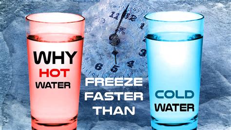 Question Quiz Why Hot Water Freeze Faster Than Cold Water Youtube