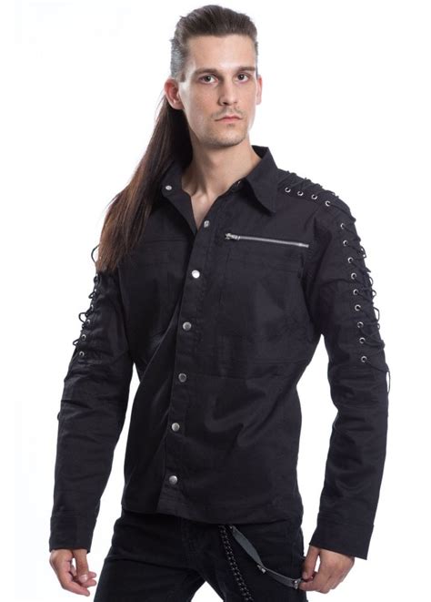 Vixxsin Piran Mens Gothic Shirt Attitude Clothing