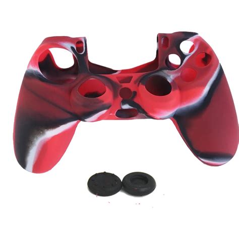 Soft Silicone Flexible Rubber Skin Case Cover For Sony Ps4 Controller
