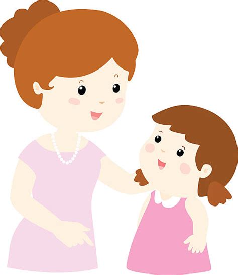 Parent And Child Talking Clip Art Vector Images And Illustrations Istock