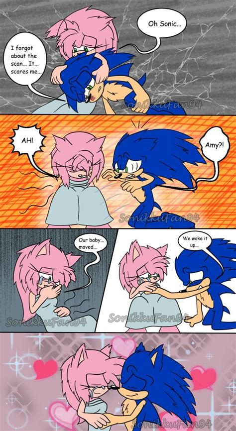 Pin By Icynebula290 On Sonamy Sonic Funny Sonic And Amy Sonic Fan Characters
