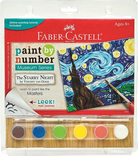 Paint By Number Museum Series The Starry Night Lucky Duck Toys