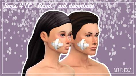 Sims 4 Cc Band Aid Download Sims 4 Sims 4 Anime Sims