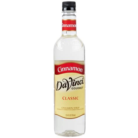 DaVinci Gourmet 750 ML Classic Cinnamon Flavoring Syrup
