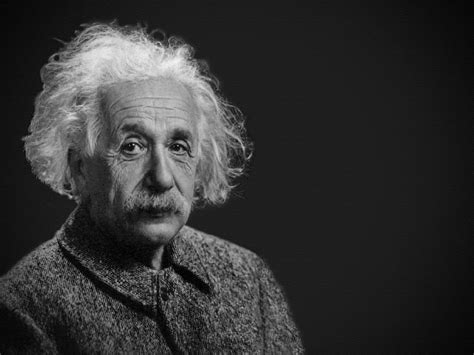 Albert Einstein Grayscale Photo Albert Einstein Portrait