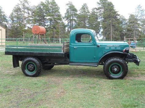 Buy Used 1955 Dodge Power Wagon 1 Ton Flatbed In Conifer Colorado
