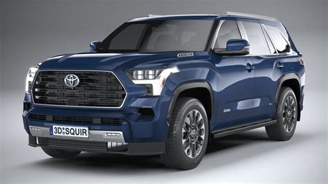 Toyota Sequoia 2023 3d Turbosquid 1871237