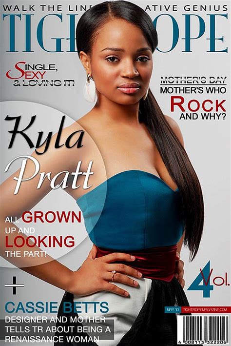 Kyla Pratt Tight Rope Magazine Cover FreddyO