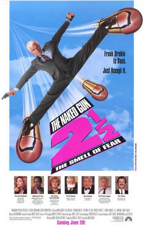 Naked Gun 2 12 Smell Of Fear Poster 11x17 1991