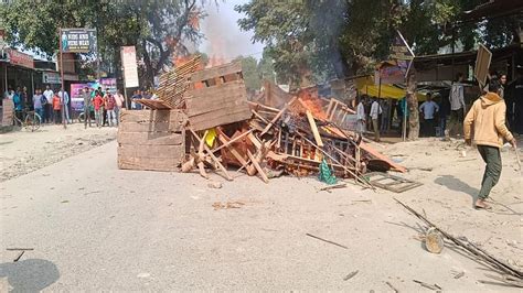 Communal Tension In Sampoorna Nagar Of Lakhimpur Kheri Over The