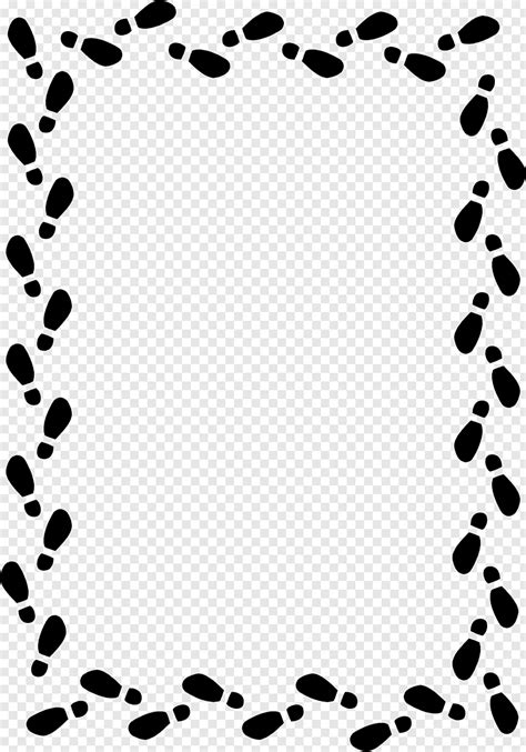 Free Baby Footprint Border Clipart 10 Free Cliparts Download Images