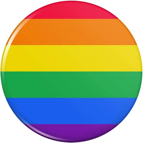 Amazon Rainbow Pride Gay Lesbian Contemporary Kitchen Refrigerator Locker Button Magnet