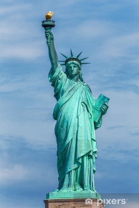 Fototapeta Statua Wolności W Nowym Jorku Amerykański Symbol Usa Pixerspl