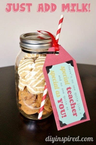Cookie Mason Jar Teacher Appreciation Ts Diy Inspired