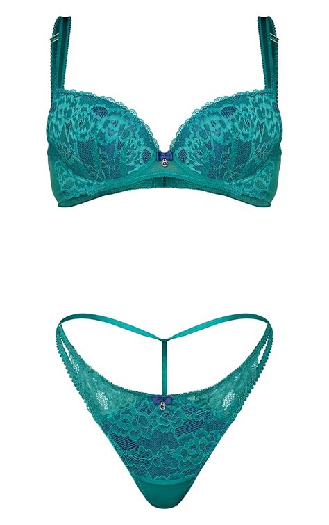 Green Ann Summers Lace Plunge Bra Prettylittlething Usa