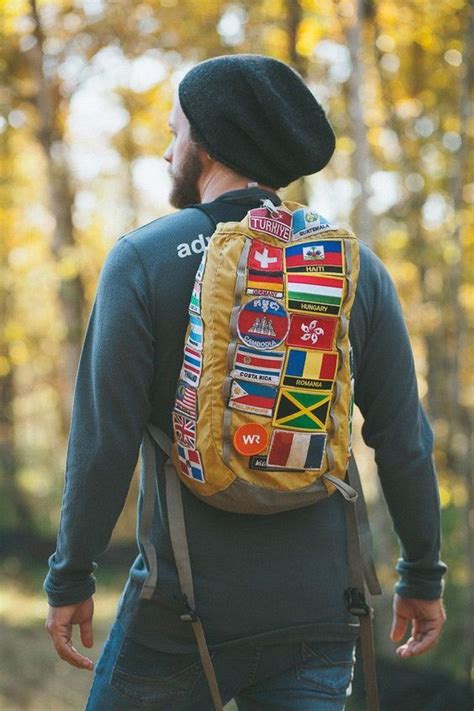 Create Your Individuell Backpack With All The Countries You Visited At
