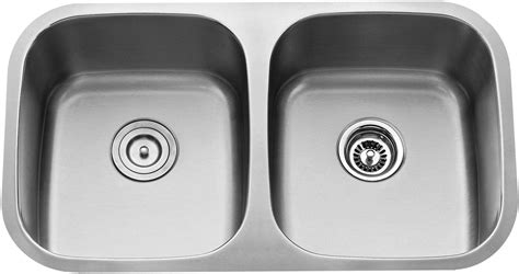 Kraus Kbu Kpf Ksd Ch Inch Undermount Double Bowl Kitchen