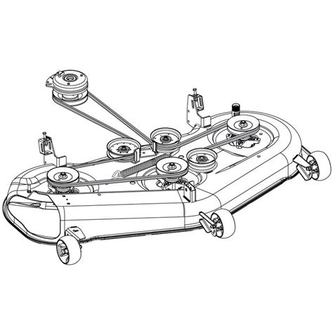 Riding Mower 54 Inch Deck Belt 954 04329a Troy Bilt Us