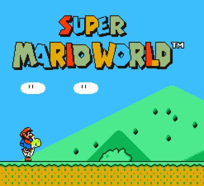 Other, common terms used to explain the console are super nes and super nintendo. Super Mario World - Nintendo(NES) ROM Download