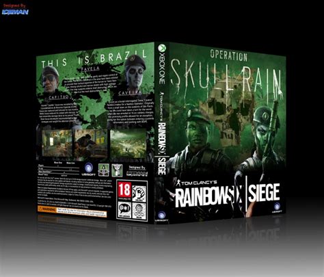 Tom Clancys Rainbow Six Siege Xbox One Box Art Cover By