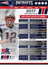 Pictures of Pats Game Schedule 2017