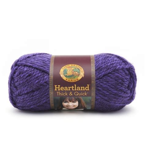 Lion Brand Yarn Heartland Thick And Quick Hot Springs 137 147 Classic