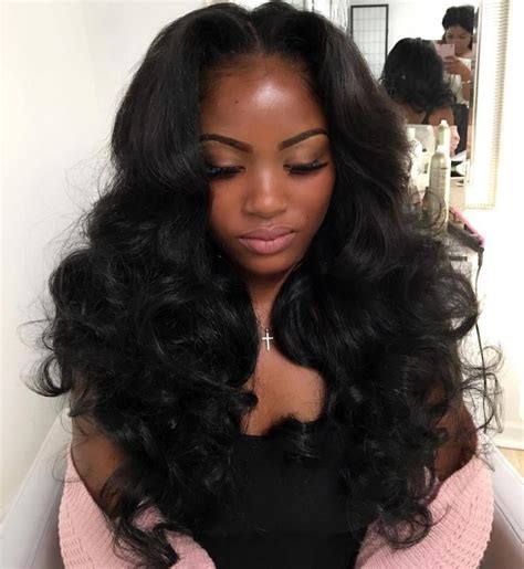 Long Middle Part Sew In 100 Human Hair, Human Hair Wigs, Human Human