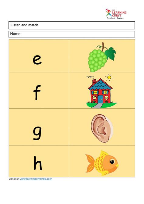 Preschool worksheets and online activities. Nursery English Worksheet Final worksheet