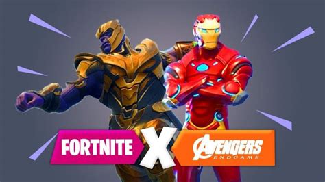 Fortnite Gets Avengers Endgame Crossover