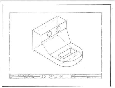 Technical Drawing In Three Dimensions 10 Steps Instructables