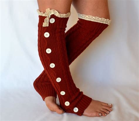 Leg Warmers Womens Boot Socks Boot Cuffs Leg Wear Plus Size Etsy Lace Leg Warmers Leg