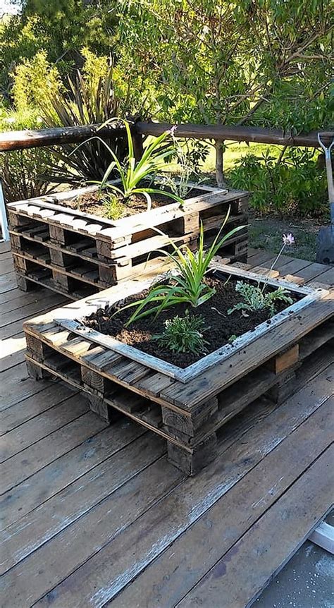 Diy Recycled Wood Pallet Planters Pallet Wood Projects