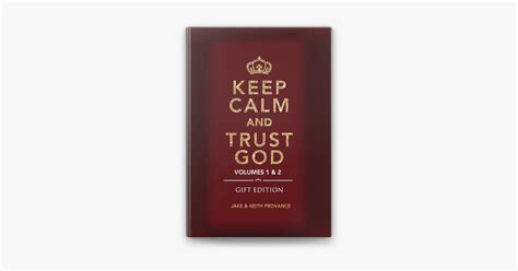 ‎keep Calm And Trust God T Edition Sur Apple Books