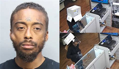 Florida Man Arrested After Video Captures Him Robbing Phone Repair