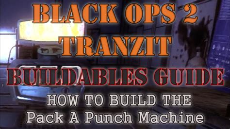Tranzit pack a punch tutorial (in depth version) online, article, story black ops 2 zombies: How to Build the Pack a Punch Machine in TranZit | Black ...