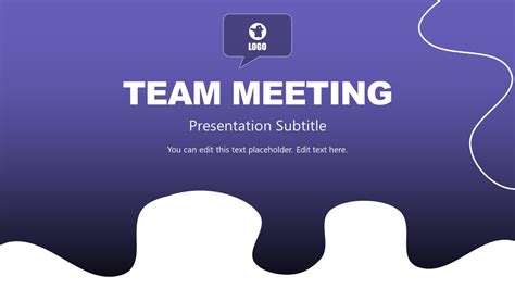 Team Meeting Powerpoint Template Slidemodel