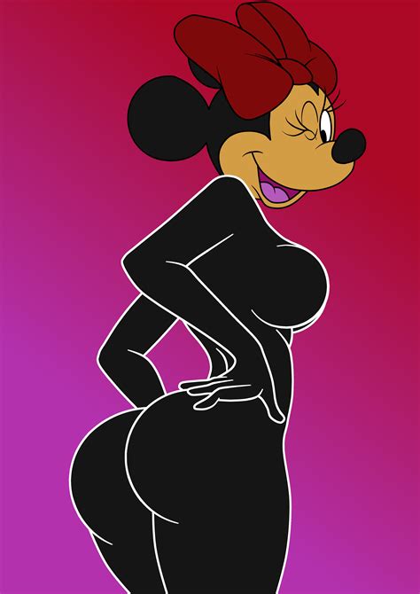 Rule 34 A Fitzga Anthro Ass Black Fur Black Skin Disney Minnie Mouse Mouse 3236046