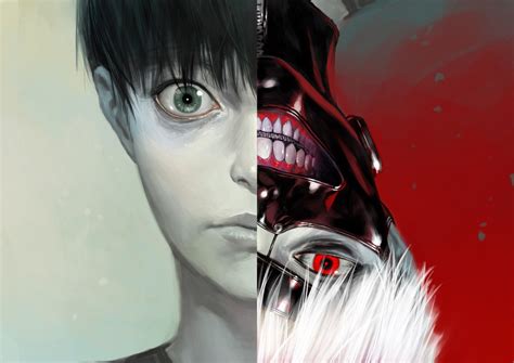 Anime Series Tokyo Ghoul Mask Eyes Open Face Boy