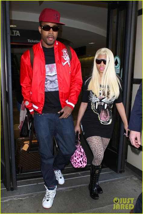 Nicki Minaj And Boyfriend Safaree Samuels Lax Arrival Photo 2646600